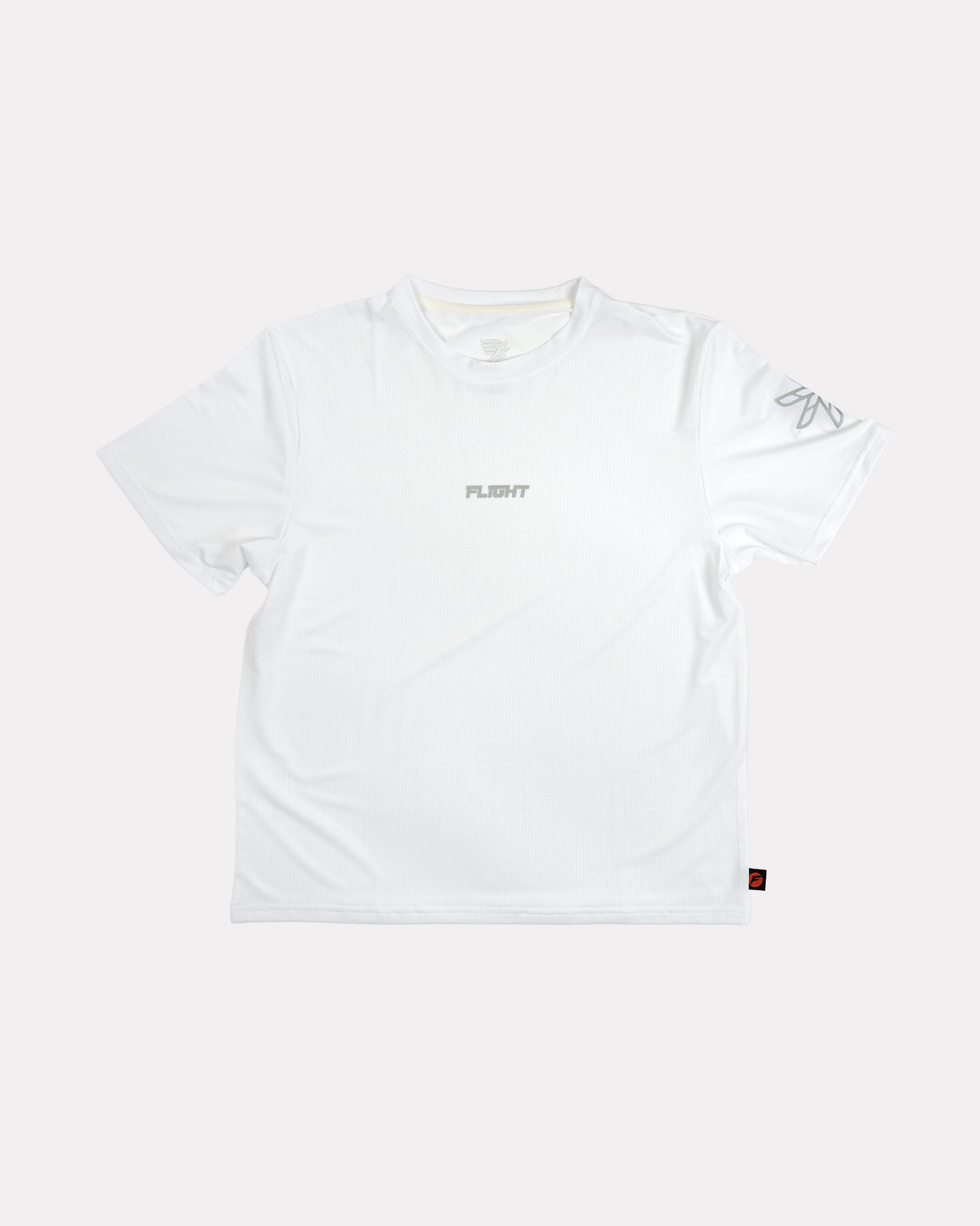 Monochrome White Performance Top (Unisex)