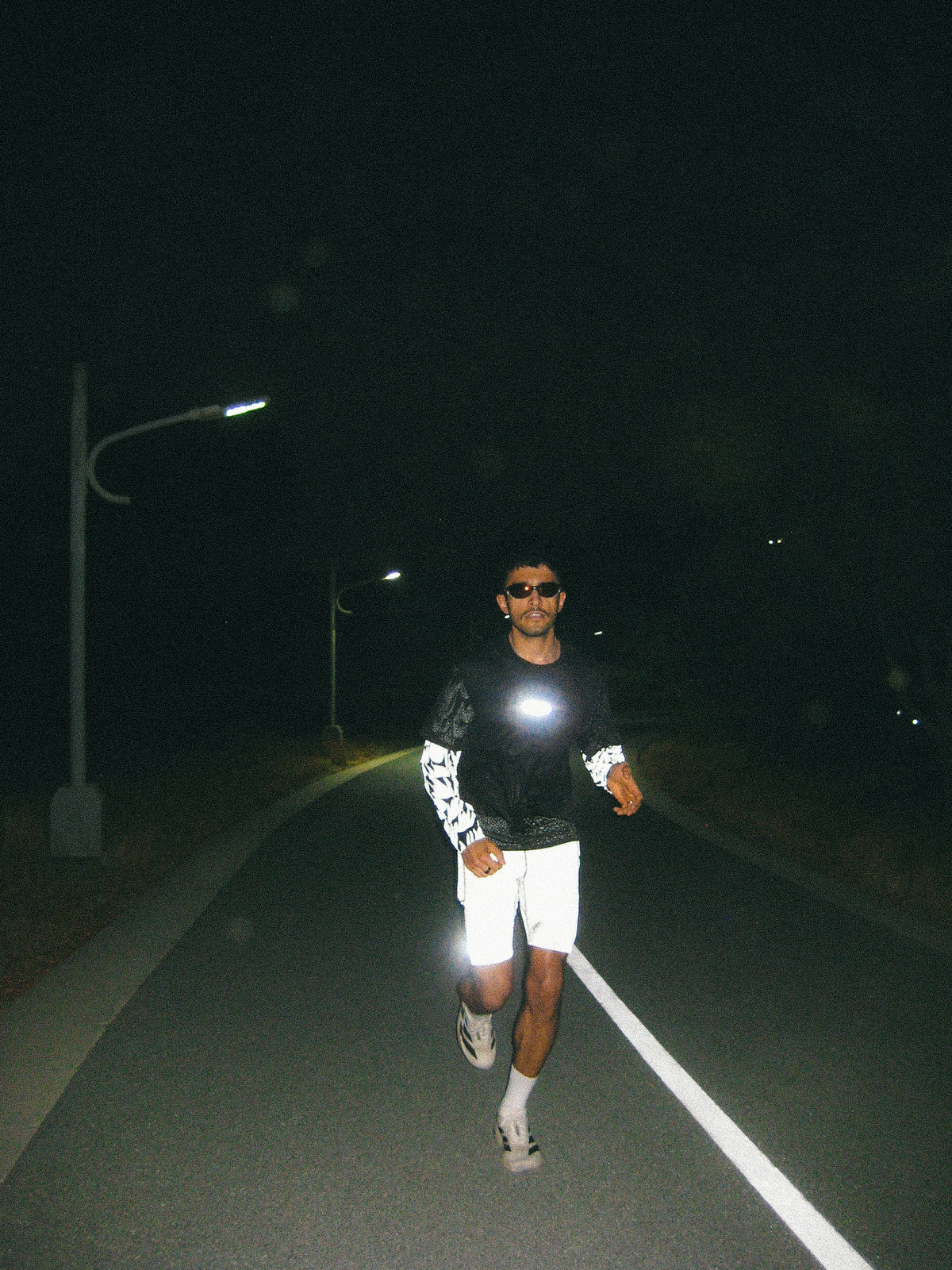 Reflective Half Tights