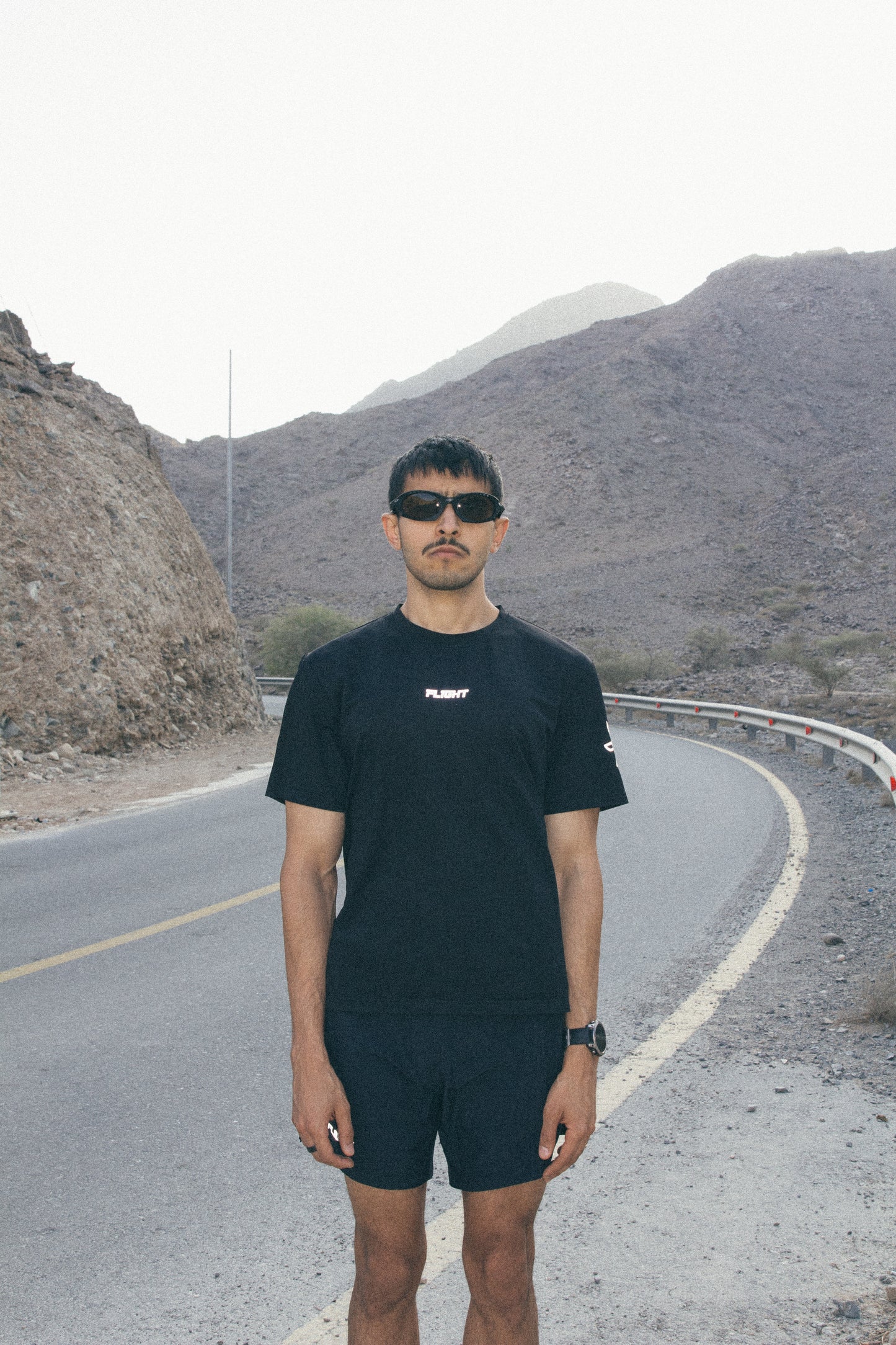 Monochrome Black Performance Top (Unisex)