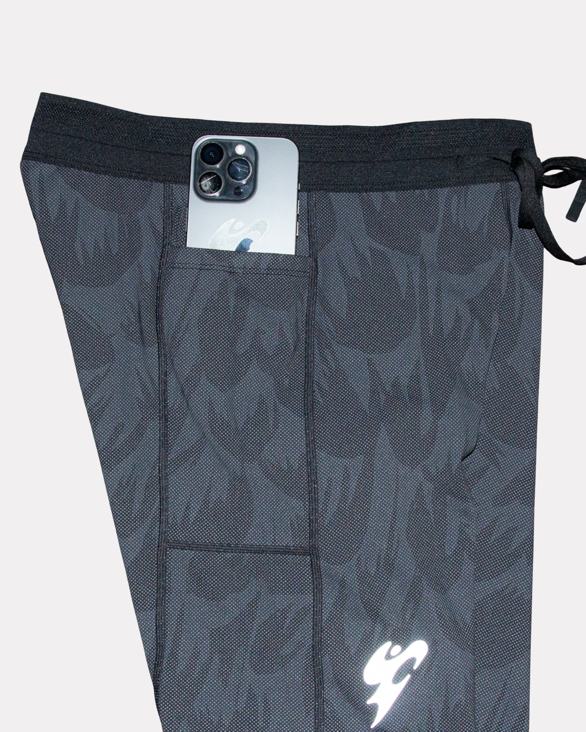 Reflective Half Tights