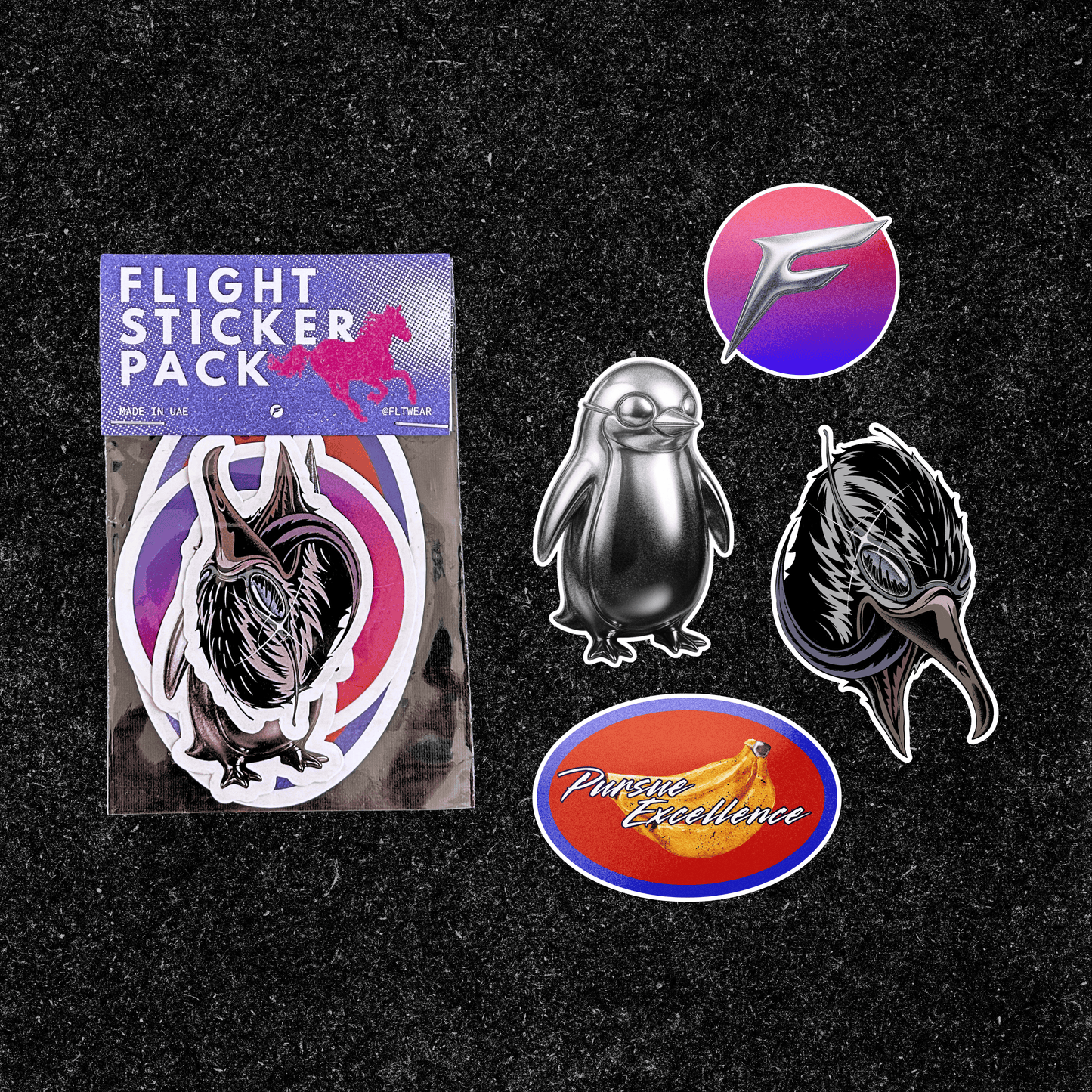FLIGHT Sticker Pack